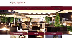 Desktop Screenshot of hoteldubrovnik.ba